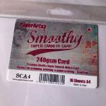 PaperArtsy Smoothy Card - A4 Regular Weight [SCA4]