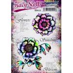 PaperArtsy Tracy Scott Stamp Set - TS031