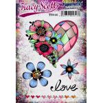 PaperArtsy Tracy Scott Stamp Set - TS046