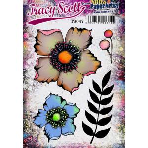 PaperArtsy Tracy Scott Stamp Set - TS047