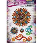 PaperArtsy Tracy Scott Stamp Set - TS055