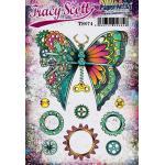 PaperArtsy Tracy Scott Stamp Set - TS074