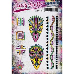 PaperArtsy Tracy Scott Stamp Set - TS076