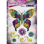PaperArtsy Tracy Scott Stamp Set - TS081