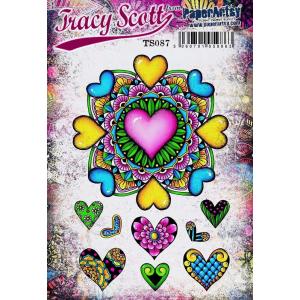 PaperArtsy Tracy Scott Stamp Set - TS087