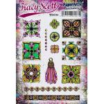 PaperArtsy Tracy Scott Stamp Set - TS090