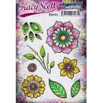 PaperArtsy Tracy Scott Stamp Set - TS091
