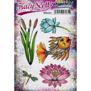 PaperArtsy Tracy Scott Stamp Set - TS092