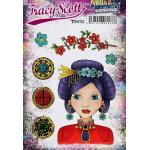 PaperArtsy Tracy Scott Stamp Set - TS093