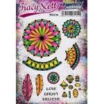 PaperArtsy Tracy Scott Stamp Set - TS096