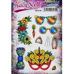 PaperArtsy Tracy Scott Stamp Set - TS099