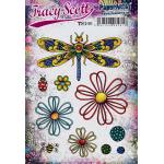 PaperArtsy Tracy Scott Stamp Set - TS100