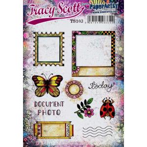 PaperArtsy Tracy Scott Stamp Set - TS103