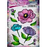 PaperArtsy Tracy Scott Stamp Set - TS108