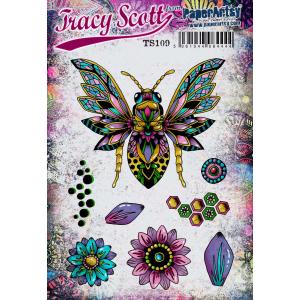 PaperArtsy Tracy Scott Stamp Set - TS109