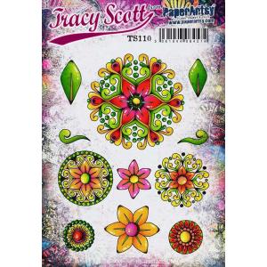 PaperArtsy Tracy Scott Stamp Set - TS110