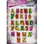 PaperArtsy Tracy Scott Stamp Set - TS112