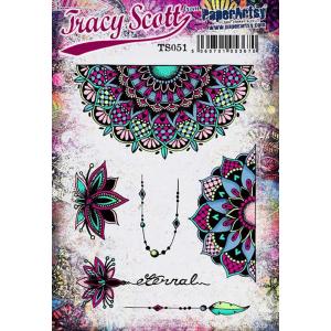 PaperArtsy Tracy Scott Stamp Set - TS51