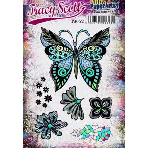PaperArtsy Tracy Scott Stamp Set - TS52