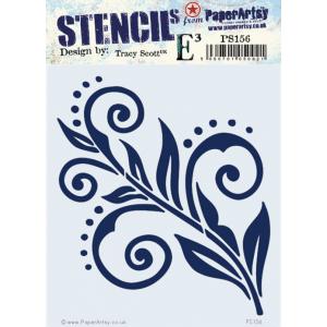 PaperArtsy / Tracy Scott Stencil - PS156