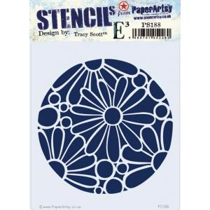 PaperArtsy / Tracy Scott Stencil - PS188
