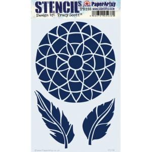 PaperArtsy / Tracy Scott Stencil - PS198