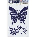 PaperArtsy / Tracy Scott Stencil - PS497