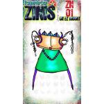 PaperArtsy Zinis Stamp - ZN01