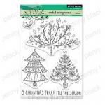Penny Black Clear Stamp Set - Artful Evegreens [30-733]