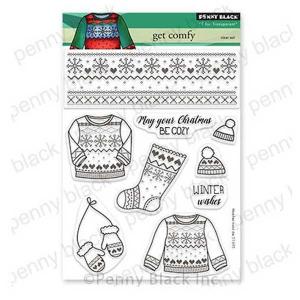Penny Black Clear Stamp Set - Get Comfy [30-775]