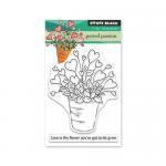 Penny Black Clear Stamp Set - Potted Passion [30-659]