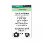 Penny Black Clear Stamp Set - Recipe For Love [30-669]