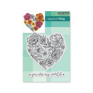 Penny Black Cling Stamp Set - Passionate Blooms [40-718]