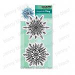 Penny Black Cling Stamp Set - Snowfall [40-757]