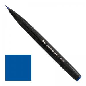 Pentel Arts Sign Pen Micro Brush Pen - Blue