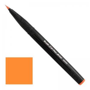 Pentel Arts Sign Pen Micro Brush Pen - Orange