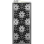 Picket Fence Studios Stencil - Slim Line Daisy Burst [SC-209]