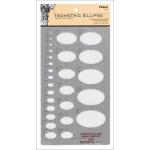 Pickett Template - [1264i] Isometric Ellipse