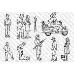 Picture This Clear Stamp Set - Little People Too [033]