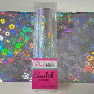 Pink & Main CheerFoil - Flowers Silver [PMF098]