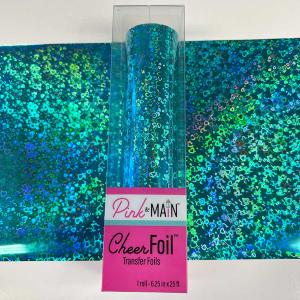 Pink & Main CheerFoil - Lots Of Love Teal [PMF027]