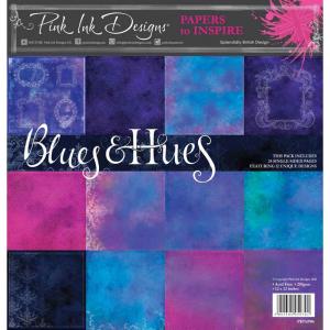 Pink Ink Designs 12" x 12" Paper Pack - Blues & Hues [PIPAP06]