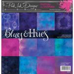 Pink Ink Designs 8" x 8" Paper Pack - Blues & Hues [PIPAP05]
