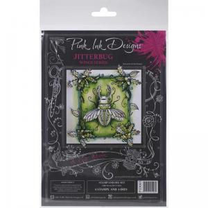 Pink Ink Designs Clear Stamp & Die Set - Jitterbug [PID003]