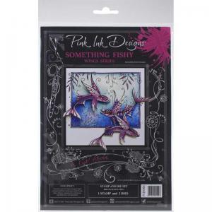 Pink Ink Designs Clear Stamp & Die Set - Something Fishy [PID006]