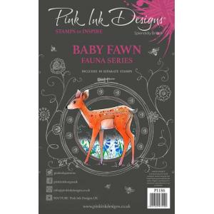 Pink Ink Designs Clear Stamp Set - Baby Fawn [PI186]