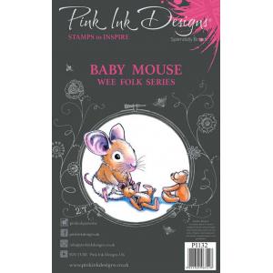 Pink Ink Designs Clear Stamp Set - Baby Mouse [PI132]