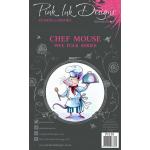 Pink Ink Designs Clear Stamp Set - Chef Mouse [PI138] - ON SALE!