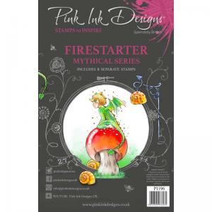 Pink Ink Designs Clear Stamp Set - Firestarter [PI196]
