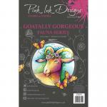 Pink Ink Designs Clear Stamp Set - Goatally Gorgeous [PI091] - ON SALE!